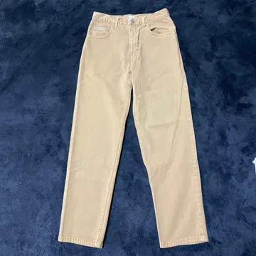 Calvin Klein Jeans 베이지 스트레이트 데님 팬츠