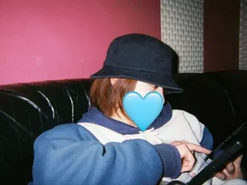 Dickies 버킷햇 남성용 로고 워시드 블랙