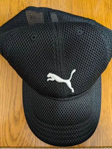 Puma 메쉬 블랙 캡