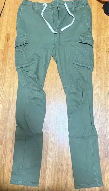 테이퍼드 슬림 스키니 카고 팬츠