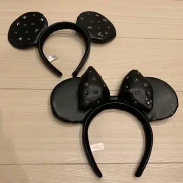 최종 디즈니 머리띠 스터드 2개 세트 미키 미니