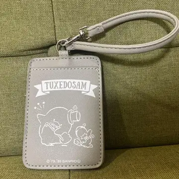 레어 2020년 턱시도샘 패스 케이스 카드 케이스 스트랩 산리오