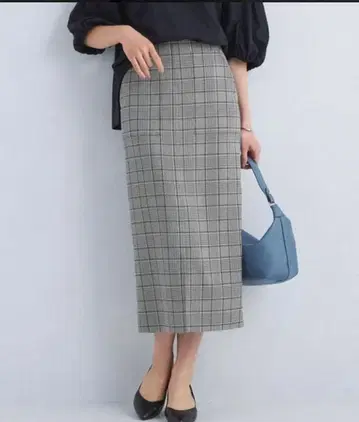 그린 라벨 릴랙싱 인기 키친토 하의 I라인 스커트 세탁 가능