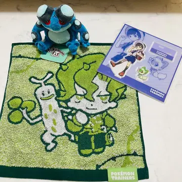 포켓몬 핏 봉제 인형 아크릴 스탠드 타월 세트