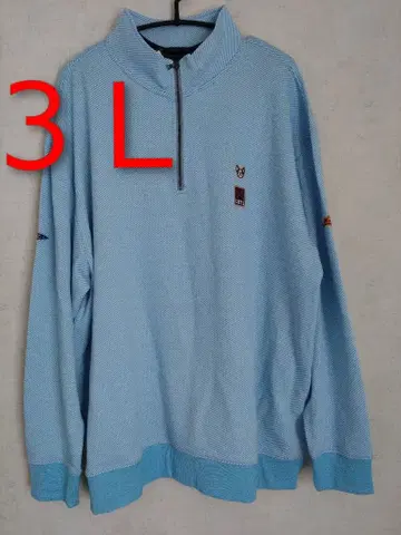 빅 사이즈 새상품 3L 맥베스 하프 지퍼 상의