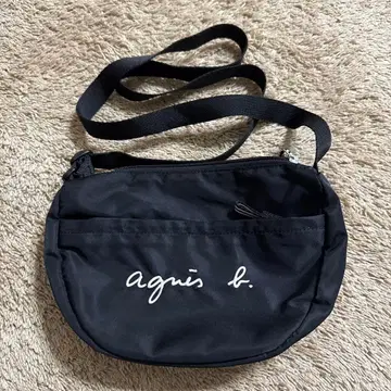 agnis b. ENFANT 블랙 숄더백