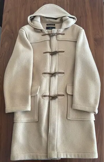 Gloverall 베이지 더플 코트