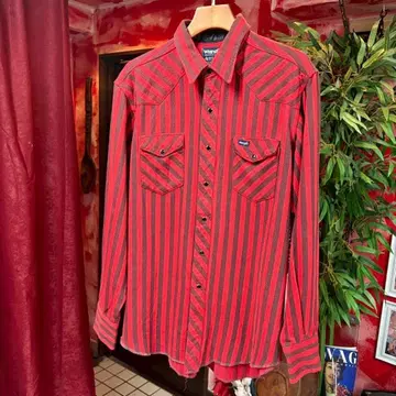 80s~ Wrangler western flannel shirt