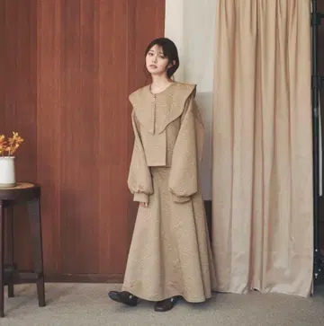 moi tytto 멀티웨이 퀼팅 탑스 퀼팅 플레어 스커트