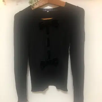 M'S GRACY 블랙 긴팔 니트 40