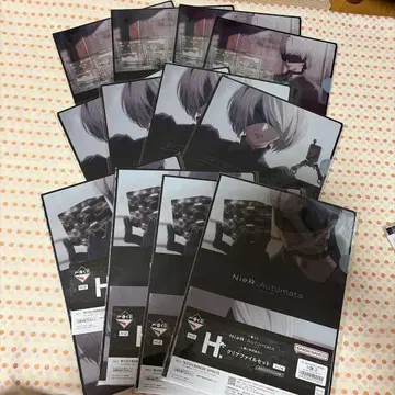 제일복권 NieR:Automata H상 클리어 파일 12장 세트