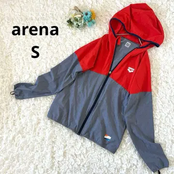 아레나 나일론 자켓 수륙양용 후드티 UV 컷 발수 S