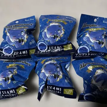 Ado 애드 로자 토르마리 목욕 공 6개 세트 장미 피규어 마즈