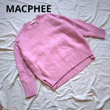 [ MACPHEE ] 맥피 라무 캐시미어 크루넥 풀오버