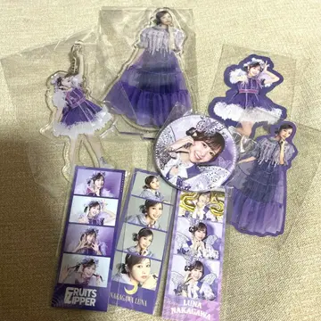 나카가와 루나 루나피 와플 복권 9종 세트 FRUITS ZIPPER