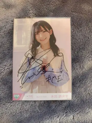 나가타 시오리 사인 포함 브로마이드