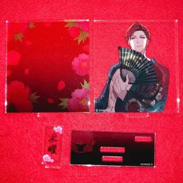 브라스 타 블랙 스타 아크릴 스탠드 AGF2023 4부품 흑요