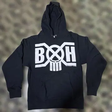 BOUNTY HUNTER BXH 빅 로고 후드티 블랙 M 사이즈