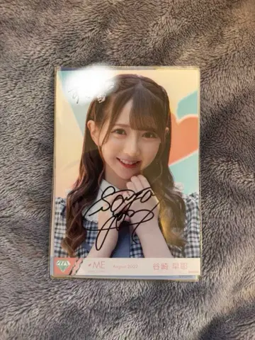 타니자키 사야 사인 포함 브로마이드