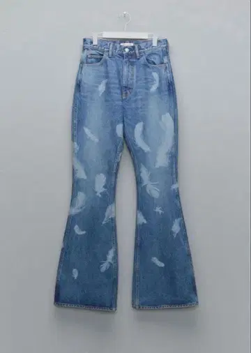 MASU BOYS FEATHER BELL-BOTTOM JEANS