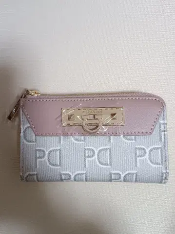 핑키&다이앤 동전 지갑 지갑 사이프 핑크 그레이 말발굽 미사용 새상품