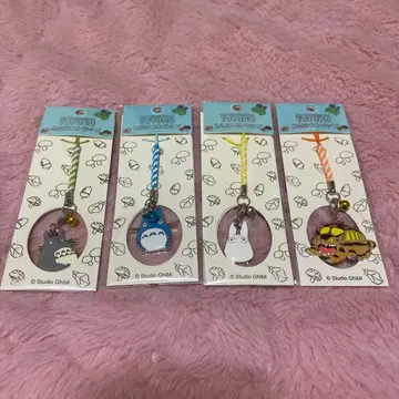 매듭 스트랩 토토로 4개 세트