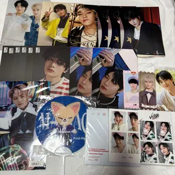 Stray Kids 아이엔 포스터 4cut 엽서 부채 세트