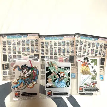 제일복권 드래곤볼 40th ~그 두 번째~ F상 ACLLECT 3종 세트