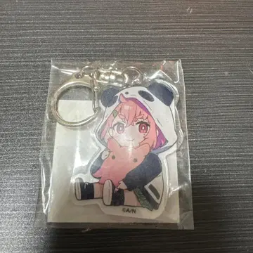 팬더 후드 캐릭터 아크릴 키링