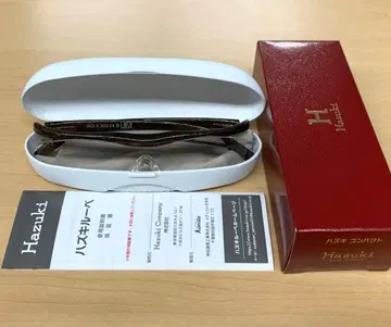 미사용 새상품 하즈키 루페 컴팩트 1.85X 브라운