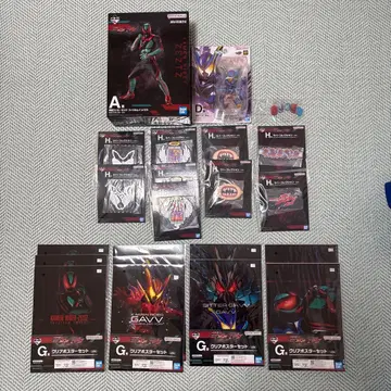 가면라이더 제일복권 A상 D상 하위상 세트