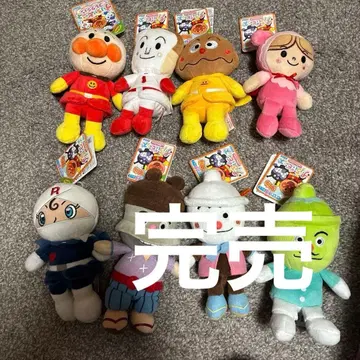 호빵맨 쁘띠 빈즈 봉제 인형