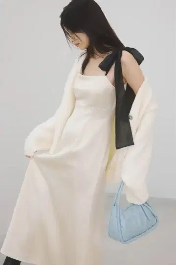 FRAY I.D Knit Cardigan & Dress SET