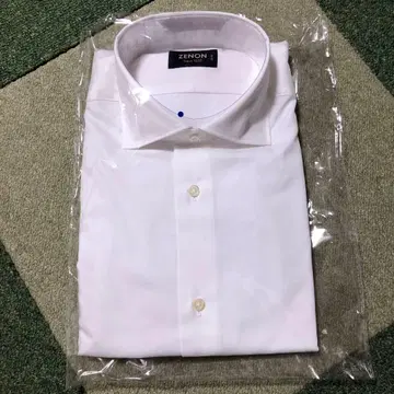 ZENON 화이트 드레스 셔츠 39/80