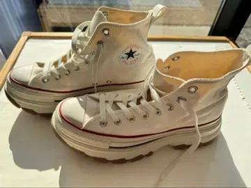 CONVERSE ALL STAR 화이트 하이컷 스니커즈