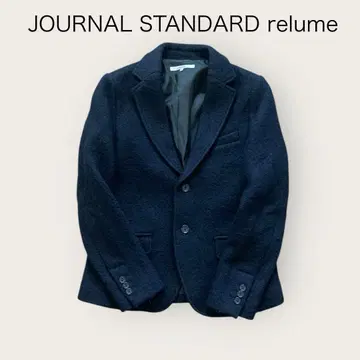 journal standard relume 압축 울 자켓 네이비