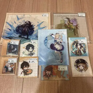 Genshin Impact 캐릭터 굿즈 세트