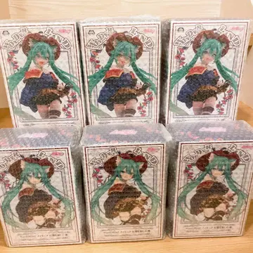 하츠네 미쿠 Wonderland 피규어 장화를 신은 고양이 6개