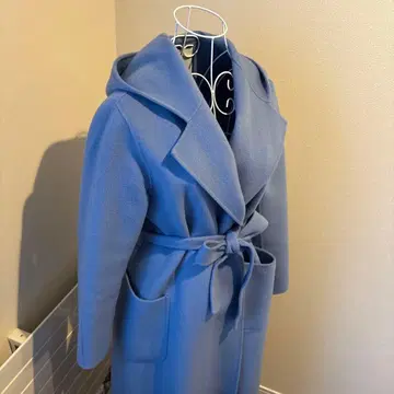 ANAYI 파랑 롱 코트 사이즈 38