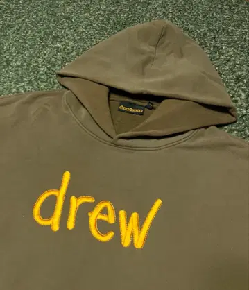 drew house 카키 후드티 2XL