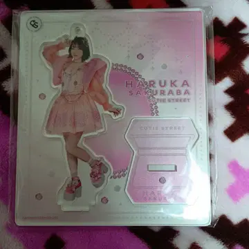 CUTIE STREET 사쿠라바 하루카 신 비주얼 아크릴 스탠드