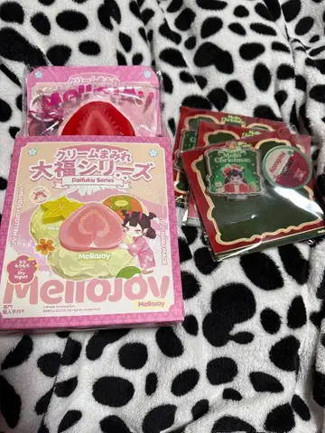 Mellojoy 대복 시리즈 크림 만주 딸기