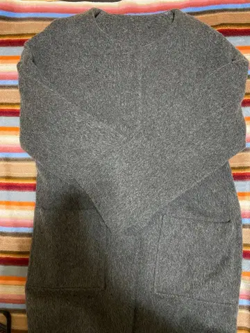 인빈서블 그레이 롱 코트