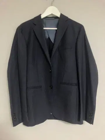 EDIFICE Super100 울 사키소니 자켓 46 네이비