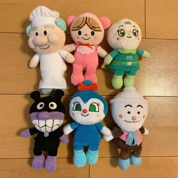 호빵맨 봉제 인형 세트