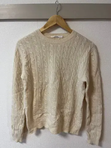 relume 니트 스웨터 M 아이보리