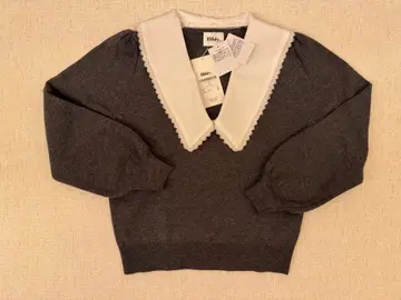 Bibiy 그레이 니트 스웨터