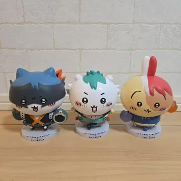 나의 히어로 아카데미아 치이카와 (먼작귀) 피규어 3개 세트