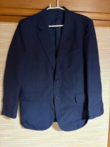 네이비 테일러드 자켓 남성용