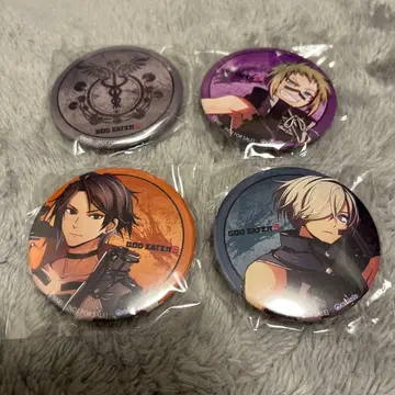 GOD EATER 캐릭터 배지 4개 세트